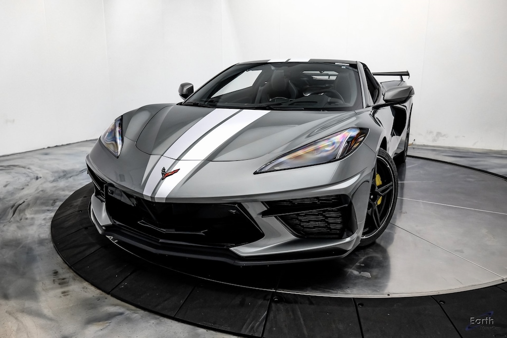 Used 2023 Chevrolet Corvette Stingray 3LT Z51 Front Lift 19/20 Carbon Flash Whe 2D Coupe
