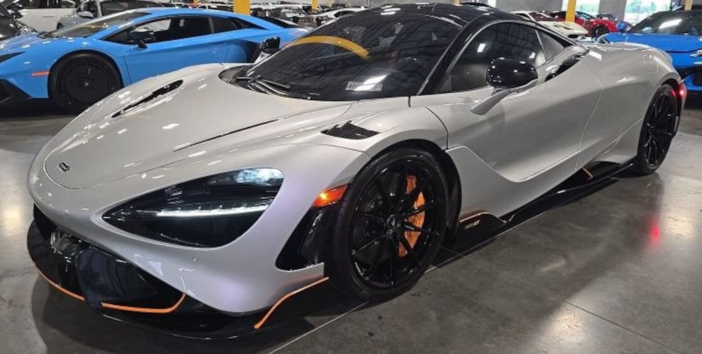 Used 2021 McLaren 765LT Roof Scoop Pack MSO Clubsport Pack MSO Black Pack 2D Coupe