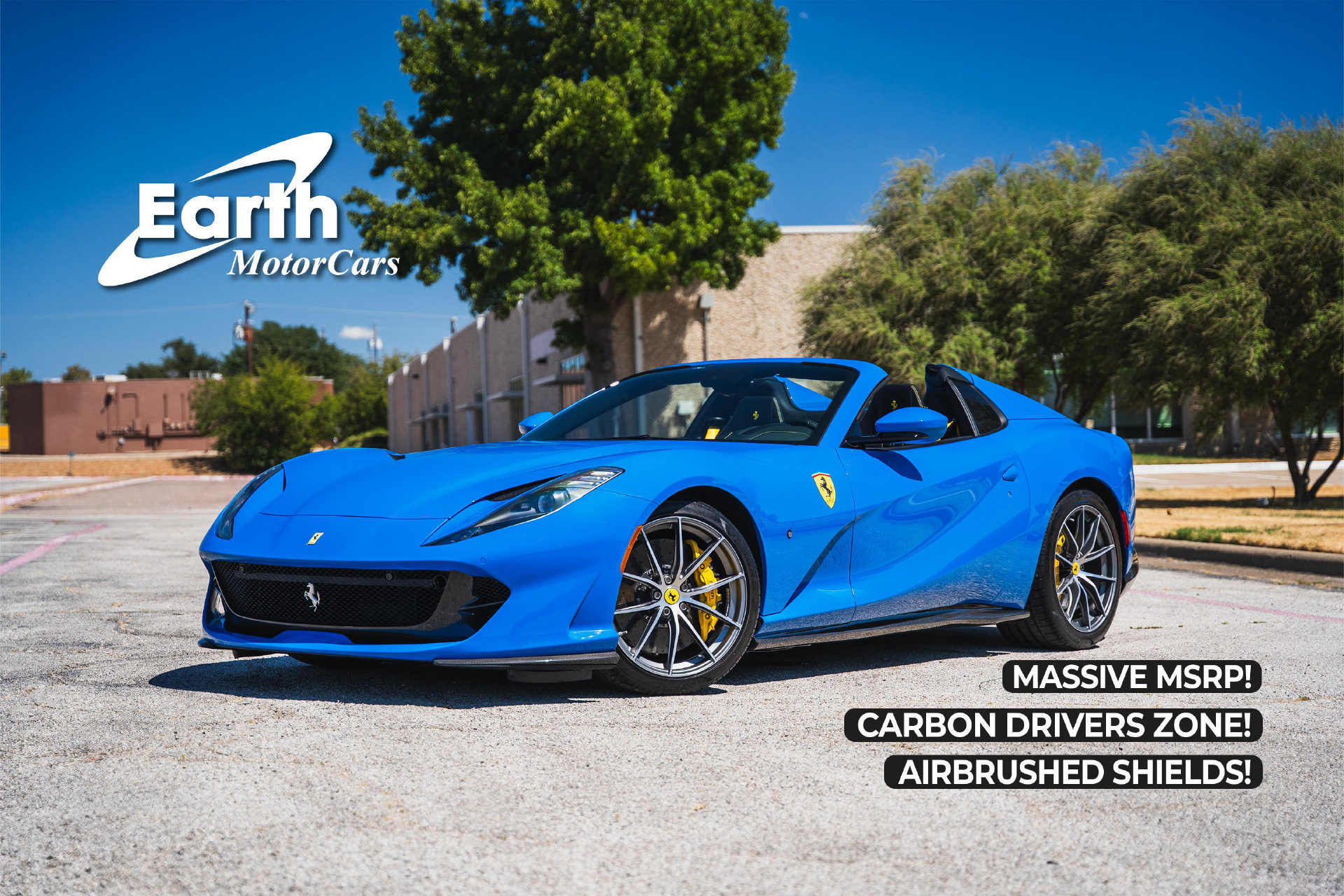 Used 2022 Ferrari 812 GTS MASSIVE MSRP Convertible
