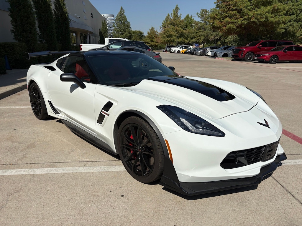 Used 2019 Chevrolet Corvette Grand Sport 1LT GT Buckets Carbon Flash Package 2D Coupe