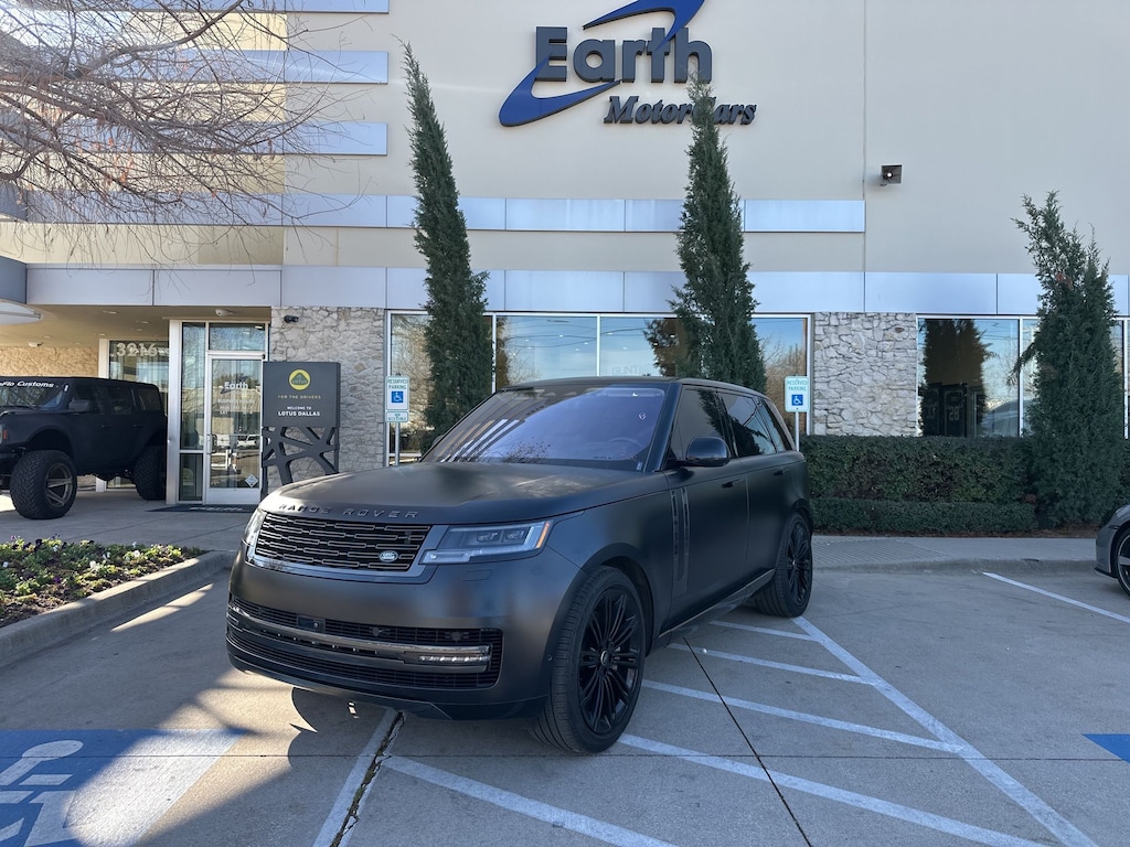 Used 2023 Land Rover Range Rover SE Ligurian Black in Satin Finish $144k MSRP 4D Sport Utility