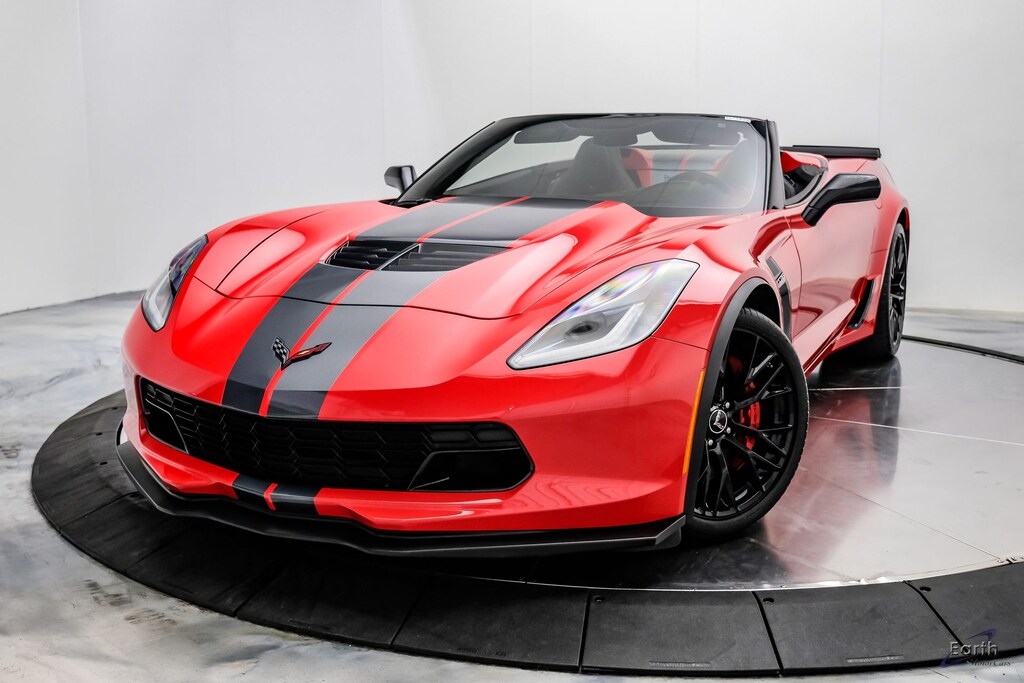 Used 2015 Chevrolet Corvette Z06 3LZ Z07 Package Carbon Flash Ground Effects Convertible