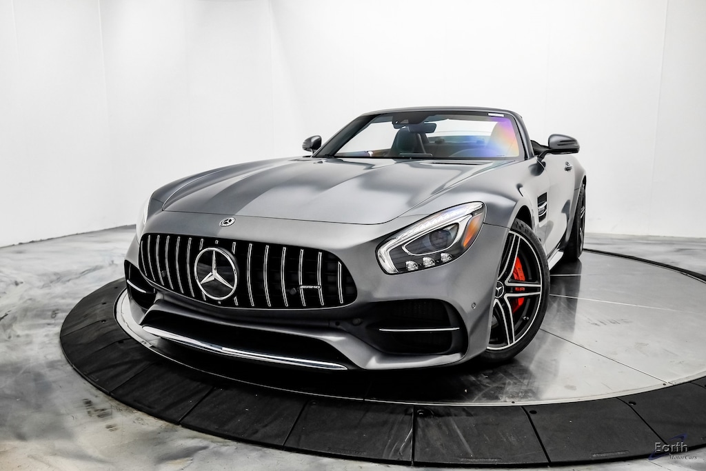 Used 2018 Mercedes-Benz AMG® GT C AMG Carbon Fiber Trim Interior Night Pkg DISTRON Convertible