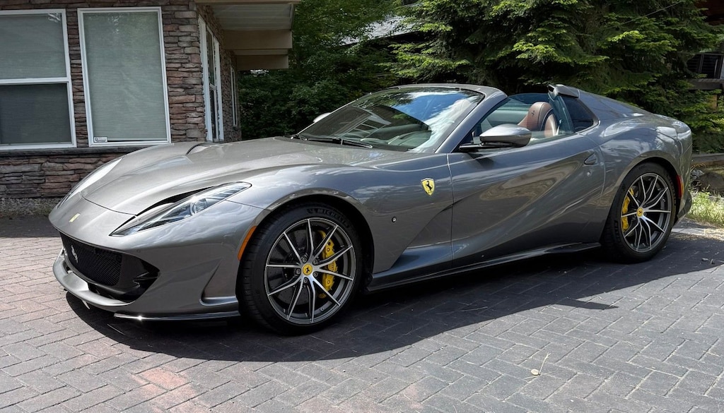 Used 2022 Ferrari 812 GTS Historical Color -CARBON! Convertible