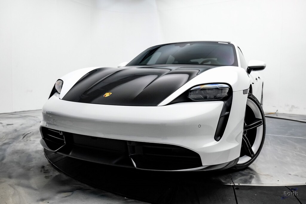 Used 2020 Porsche Taycan Turbo S Pano Roof Mobile Charger Connect 4D Sedan