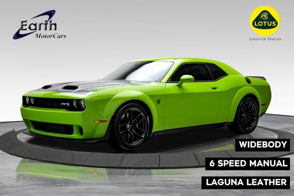 Used 2023 Dodge Challenger SRT Hellcat Widebody Laguna Leather 6-Speed Manual 2D Coupe