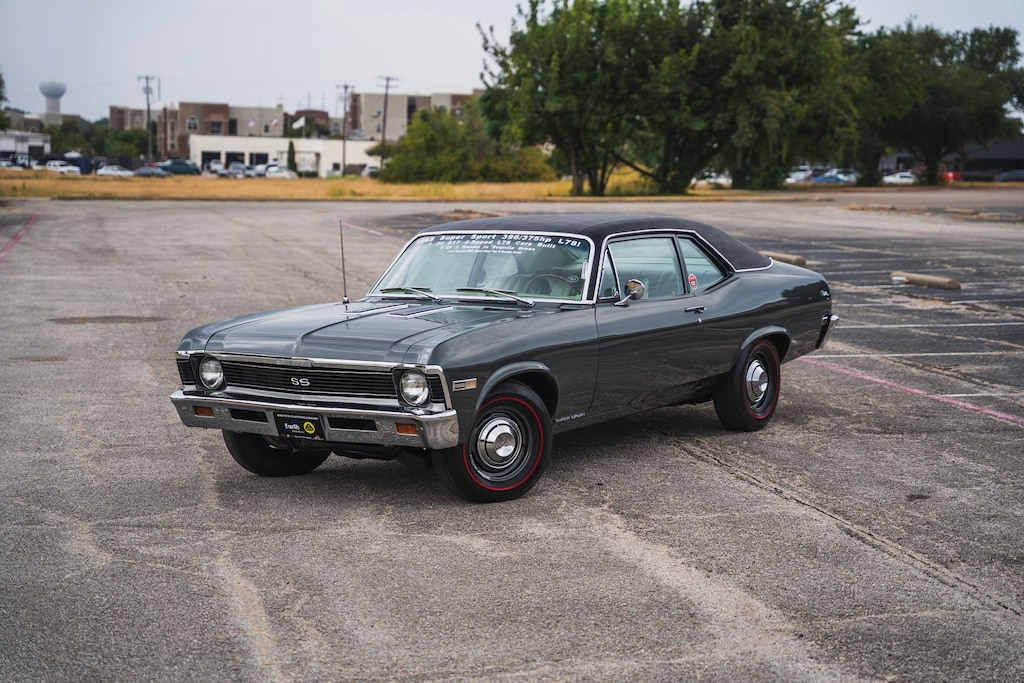 Used 1968 Chevrolet Nova SS 396/375 HP V-8, 4-Speed Coupe