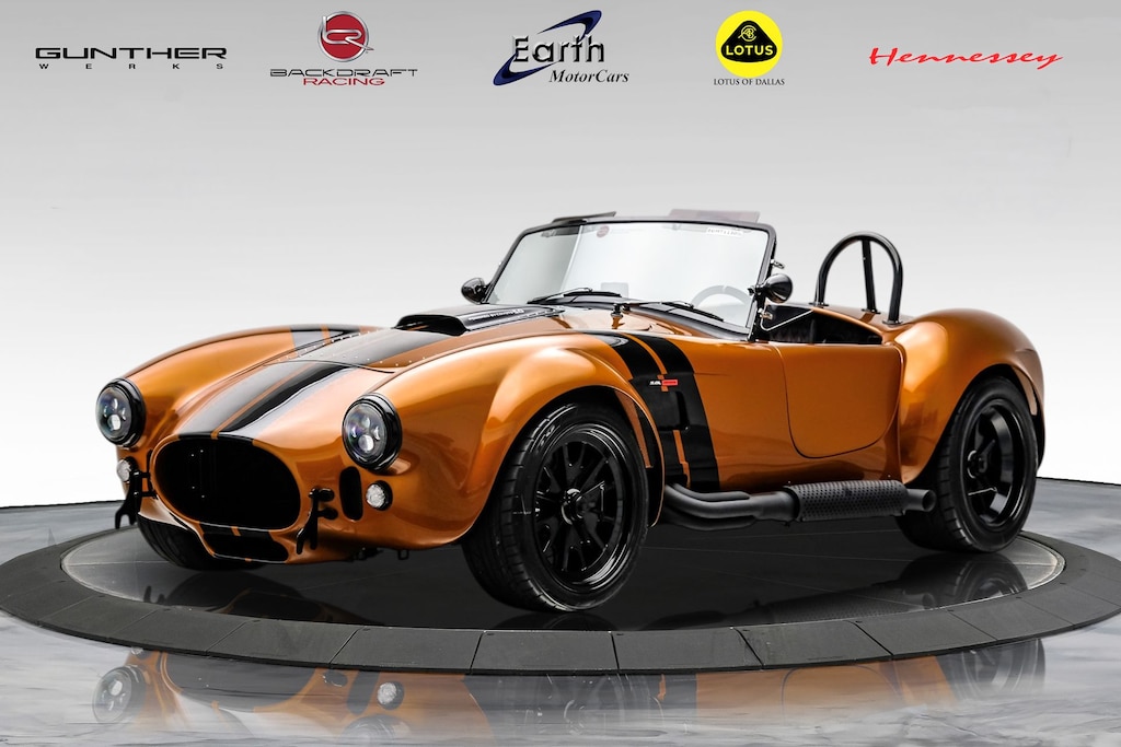 Used 1965 Shelby Cobra Backdraft New RT4 Black Series GEN 4 Coyote Convertible