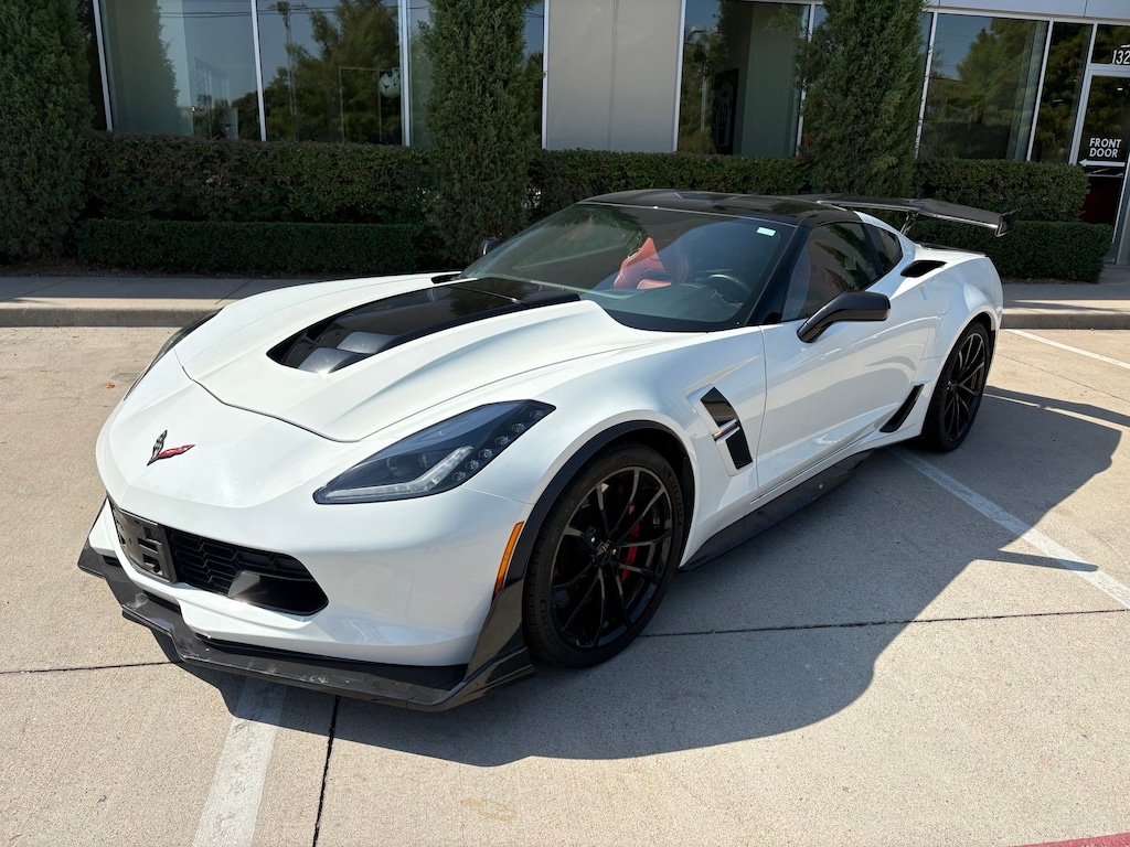 Used 2019 Chevrolet Corvette Grand Sport 1LT GT Buckets Carbon Flash Package 2D Coupe