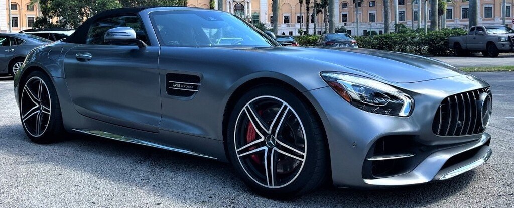 Used 2018 Mercedes-Benz AMG® GT C AMG Carbon Fiber Trim Interior Night Pkg DISTRON Convertible