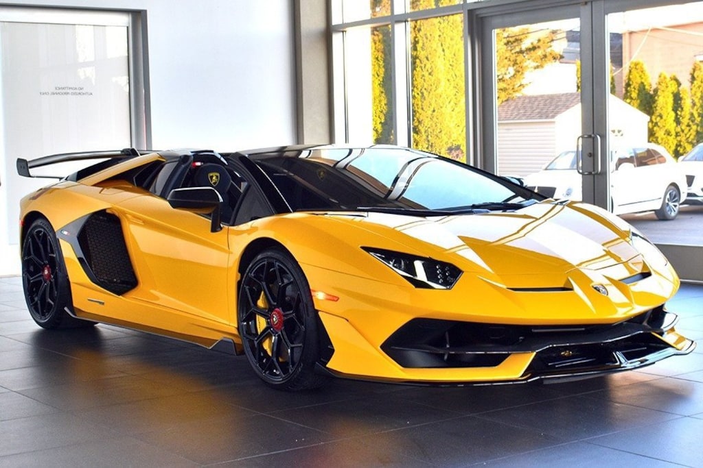 Used 2020 Lamborghini Aventador SVJ Roadster Carbon Skin Package Convertible