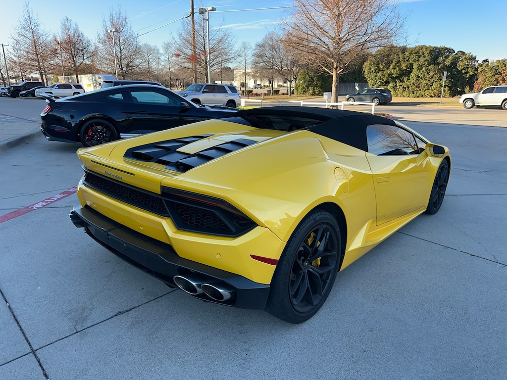 Used 2018 Lamborghini Huracan LP580-2S Spyder Tech Package Front Lifting Convertible