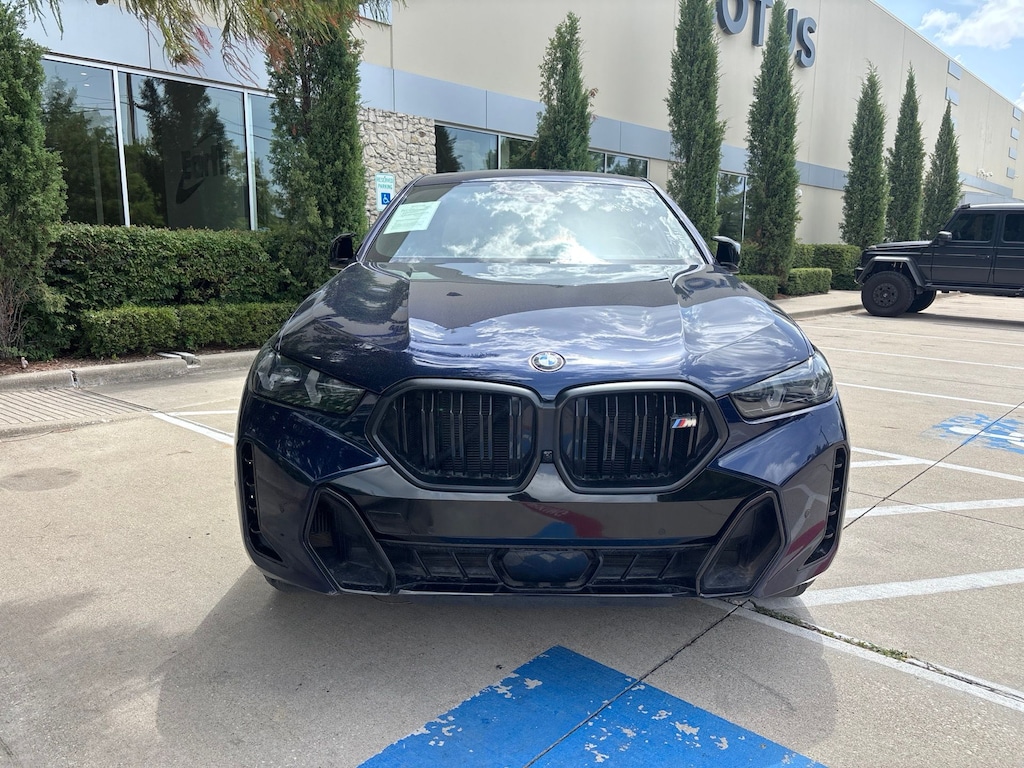 Used 2025 BMW X6 M60i M Sport Package Pro Carbon Fiber Trim $101k M 4D Sport Utility