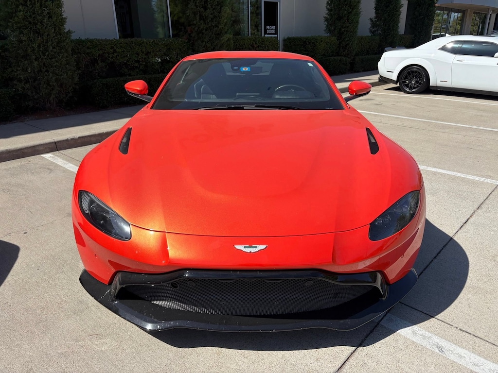 Used 2020 Aston Martin Vantage Q Exclusive Paint Sports Plus Carbon Textured Blac 2D Coupe