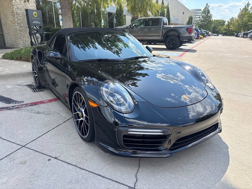 Used 2019 Porsche 911 Turbo S PDK Burmester PDLS+ 20 Turbo S Wheels 2D Cabriolet