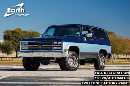 1989 Chevrolet Blazer Factory V10 K5 - Restored 2D Sport Utility