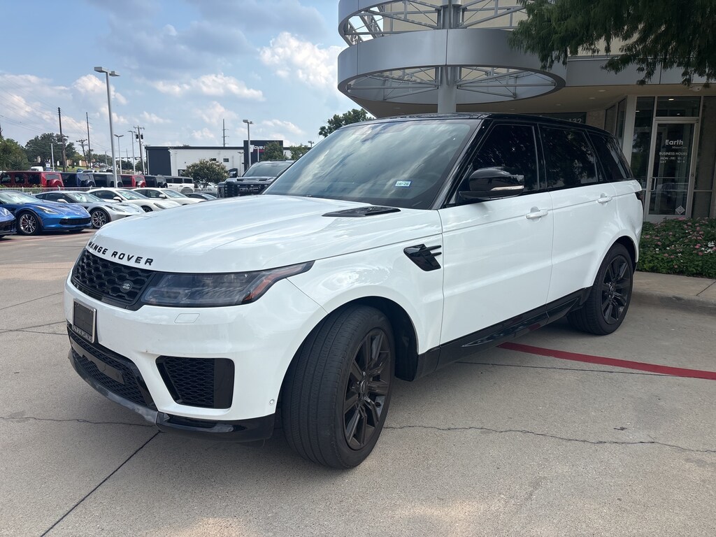 Used 2022 Land Rover Range Rover Sport HSE Silver Edition 21 Black Wheels Black Contrast 4D Sport Utility