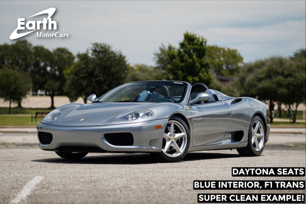 Used 2004 Ferrari 360 Modena Spider Power Daytona Seats Shields - SERVICE DONE Convertible