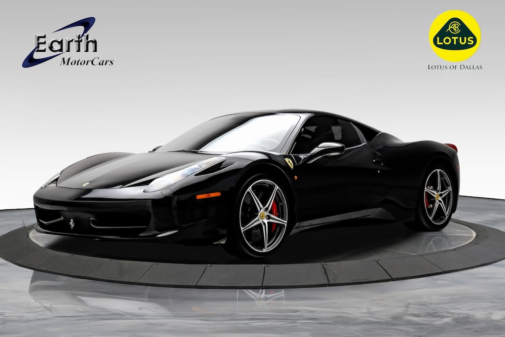 Used 2012 Ferrari 458 Italia Front Lift Ceramic Brakes Daytona Seats Shileds 2D Coupe