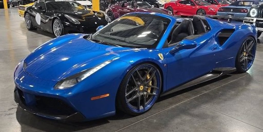 Used 2017 Ferrari 488 Spider Special Order Over $56,000 In Factory Options Convertible