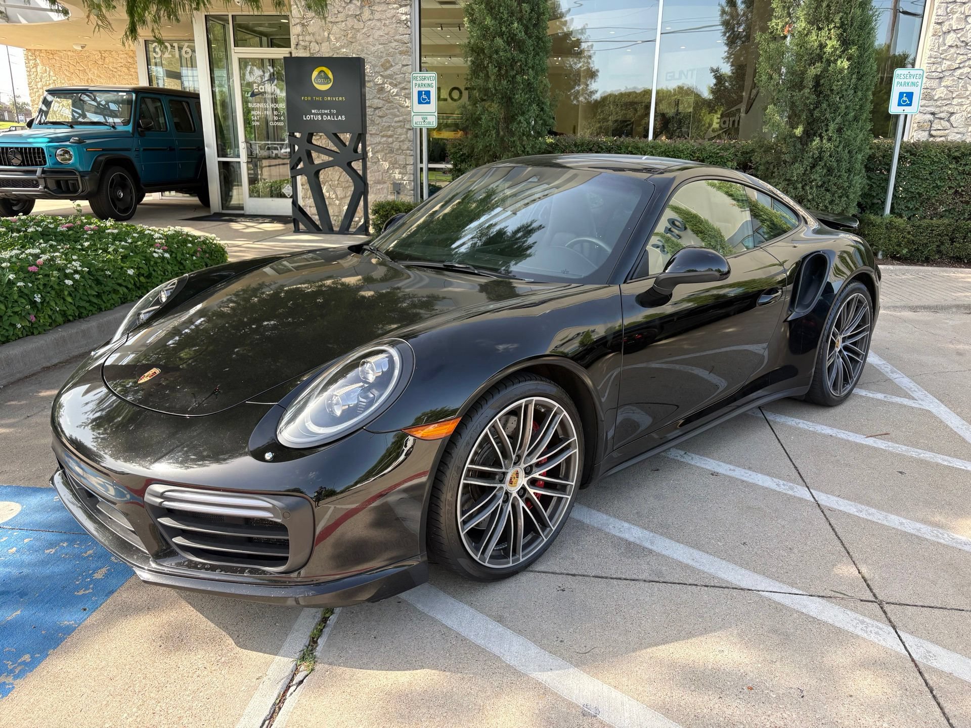 2017 Porsche 911 Turbo PDK Front Lift Adaptive Cruise Lane Change A 2D Coupe