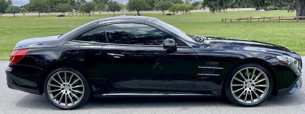 Used 2020 Mercedes-Benz SL-Class SL 450 Premium & Driver Assist 19 AMG Wheels Pano Convertible