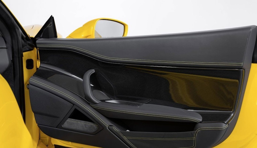 Used 2012 Ferrari 458 Spider Carbon Fiber Steering Wheel with LED Rev Display S Convertible