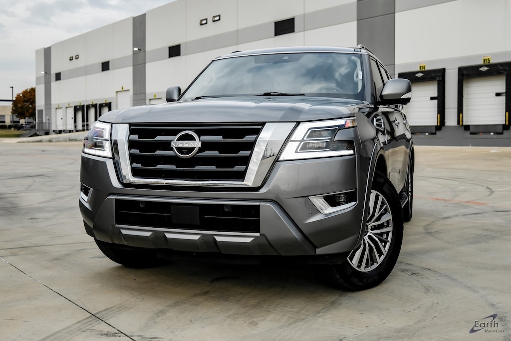 Used 2021 Nissan Armada SL Captains Chairs Package 20 Wheels $62,535 MSRP 4D Sport Utility