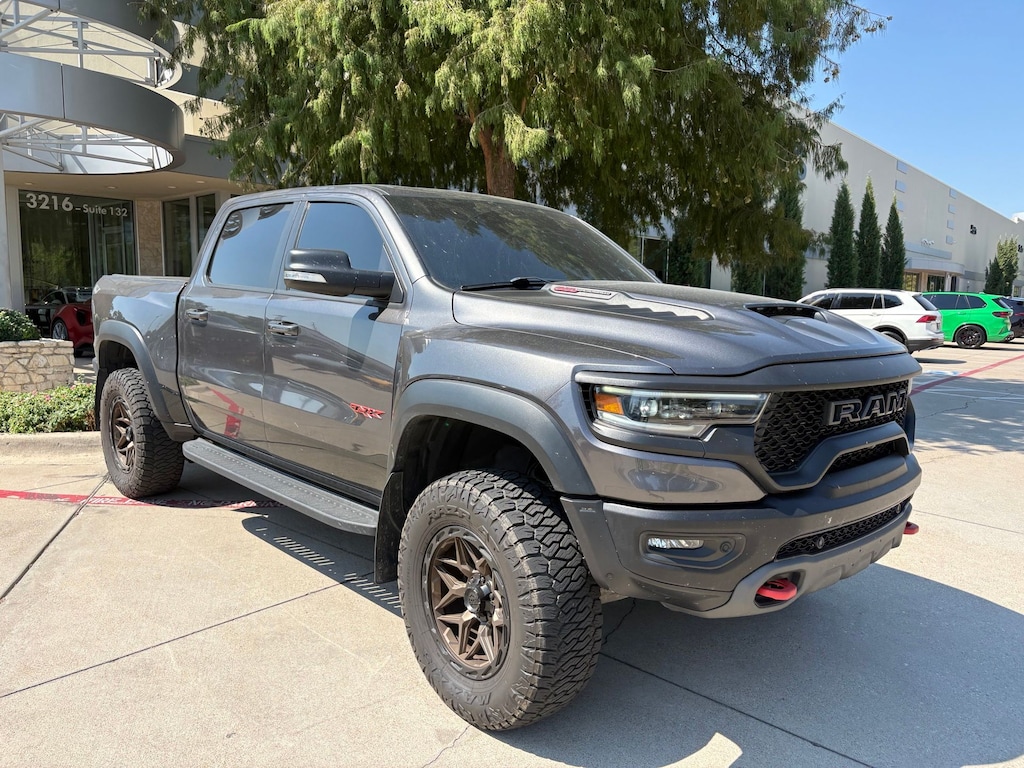 Used 2022 Ram 1500 TRX Level 2 Dual-Pane Pano Roof Red Interior Accen 4D Crew Cab