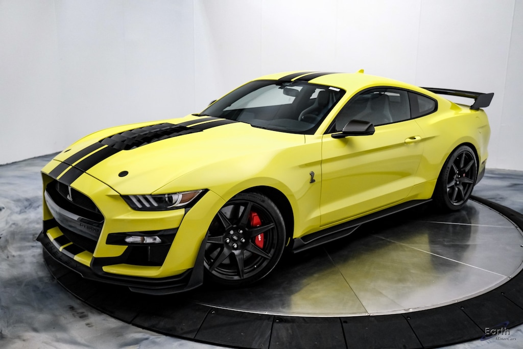 Used 2021 Ford Mustang Shelby GT500 Carbon Fiber Track Pack Painted Strip 2D Coupe