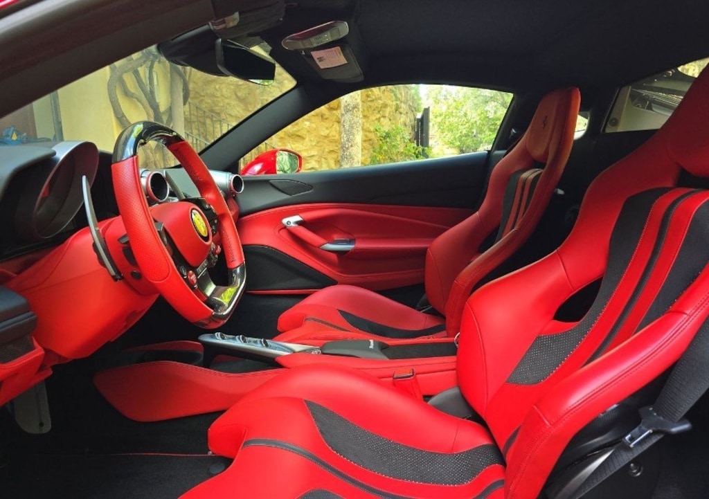 Used 2022 Ferrari F8 Tributo Front Lift Carbon Driving 2D Coupe