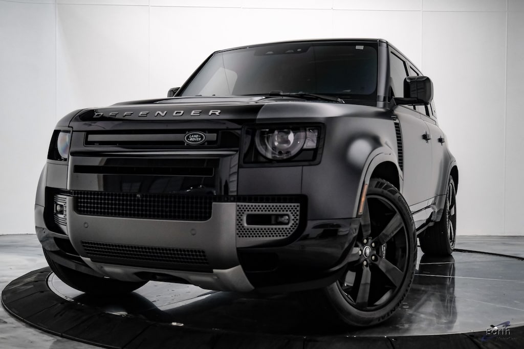 Used 2024 Land Rover Defender 110 Carpathian Edition Premium Interior Pack Front Und 4D Sport Utility