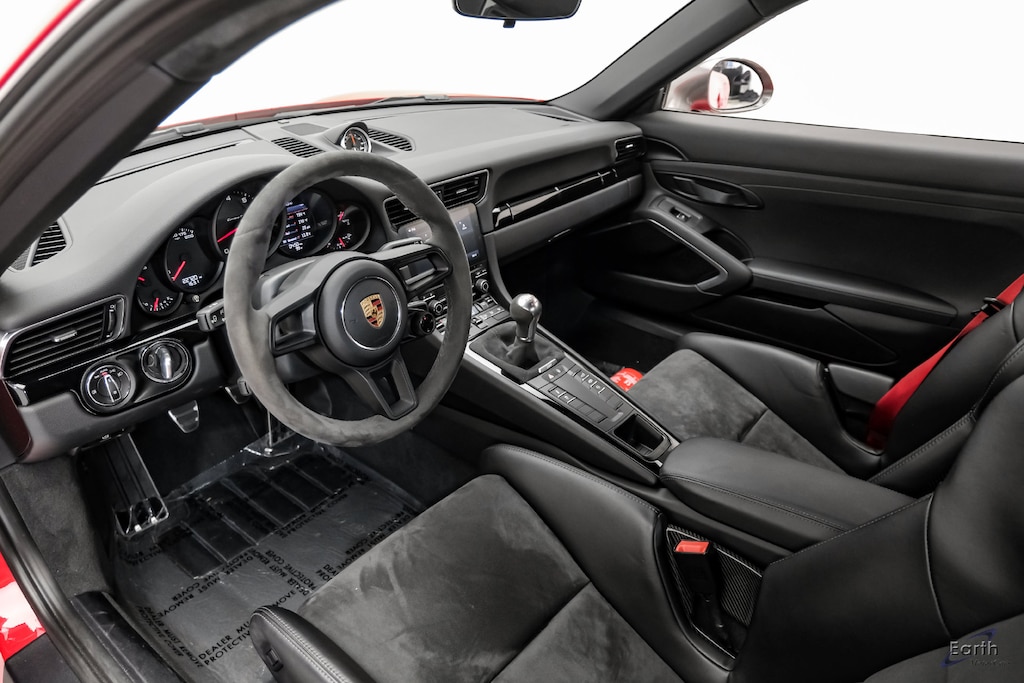 Used 2018 Porsche 911 Carrera T PCCB Full Bucket Seats Sport Chrono 7-Sp 2D Coupe