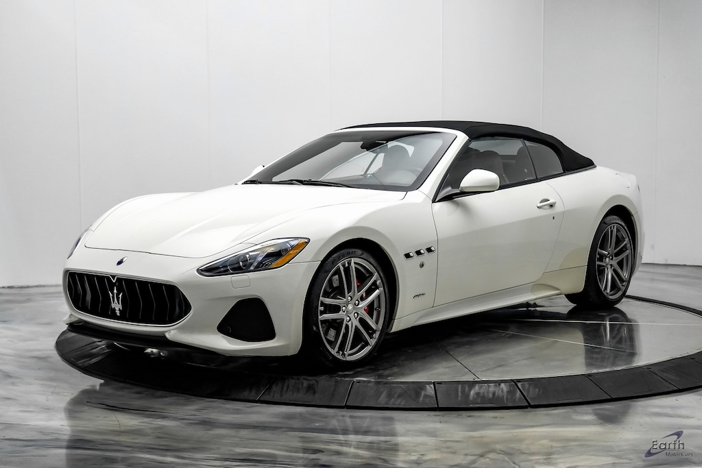 Used 2018 Maserati Granturismo Sport Alcantara Package 20 Wheels Navigation Convertible