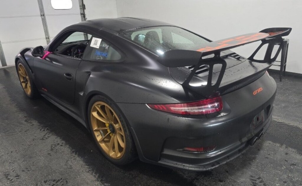 Used 2016 Porsche 911 GT3 RS Black Matte Wrap PCCB LED Lights Huge $236, 2D Coupe