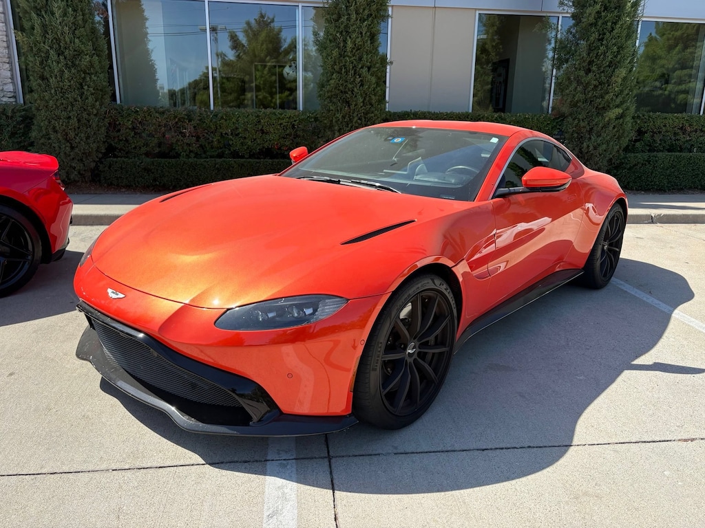 Used 2020 Aston Martin Vantage Q Exclusive Paint Sports Plus Carbon Textured Blac 2D Coupe
