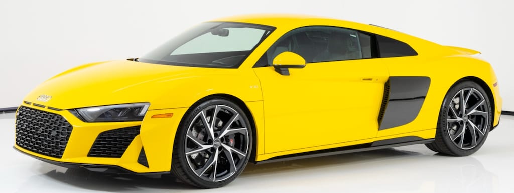 Used 2021 Audi R8 5.2 quattro Rare Vegas Yellow Premium Package Carb 2D Coupe