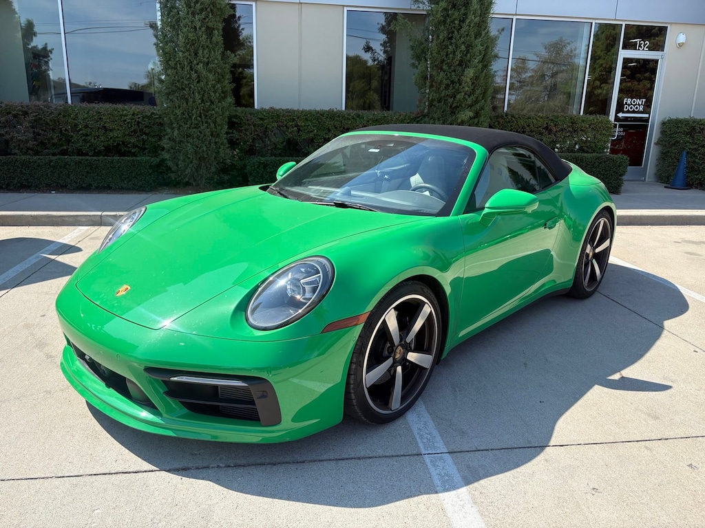 Used 2023 Porsche 911 Carrera 4S Rare Python Green Huge $205k MSRP! 2D Cabriolet