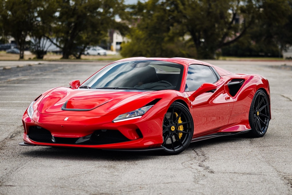 Used 2021 Ferrari F8 Spider Novitec Upgrades Convertible