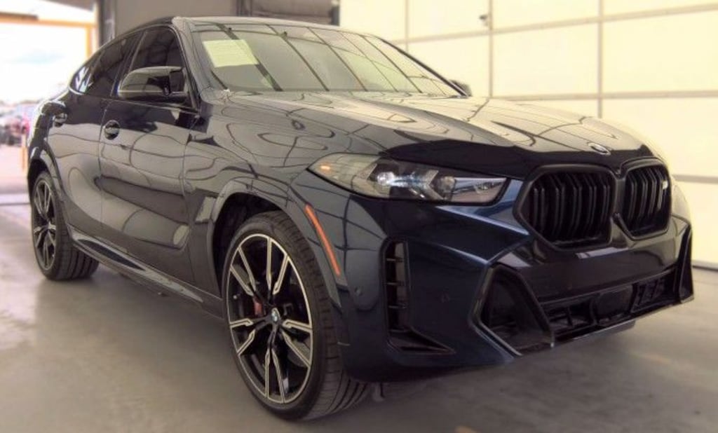Used 2025 BMW X6 M60i M Sport Package Pro Carbon Fiber Trim $101k M 4D Sport Utility