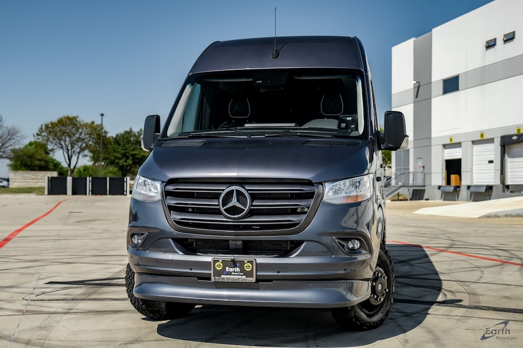 Used 2021 Mercedes-Benz Sprinter 3500 Cargo 170 WB High Roof - MIDWEST Luxury with RESTR 3D Extended Cargo Van