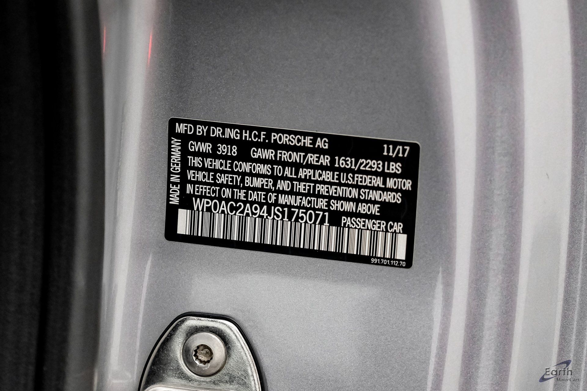 2018 Porsche 911 GT3 - Photo 86