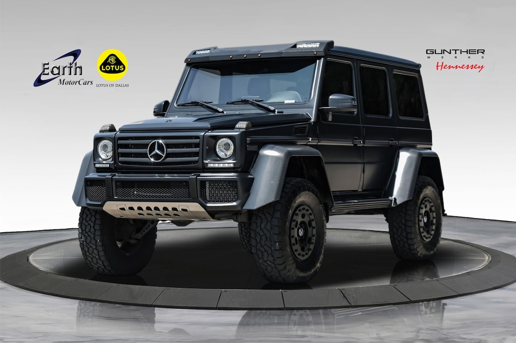 Used 2017 Mercedes-Benz G-Class G 550 Squared 4MATICĀ® designo Night Black Magno 4D Sport Utility