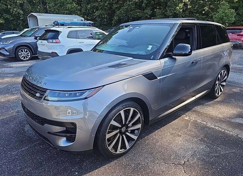 Used 2024 Land Rover Range Rover Sport SE Rare Eiger Gray Metallic Black Piano Wood 4D Sport Utility