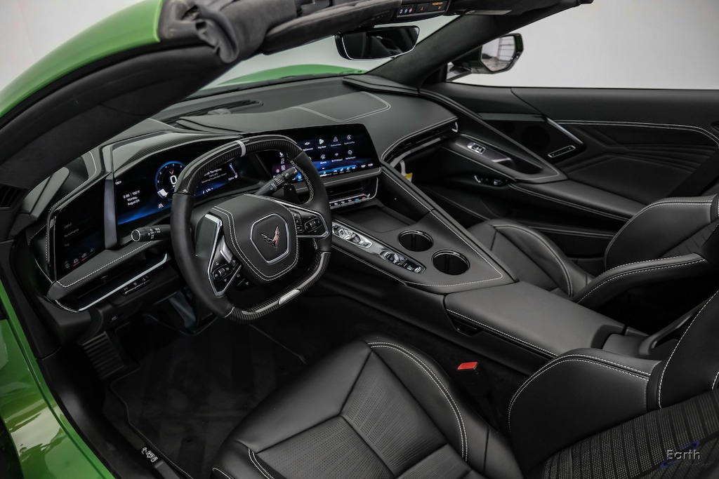 Used 2026 Chevrolet Corvette Z06 3LZ Rare Roswell Green Carbon Ground Effects F 2D Coupe