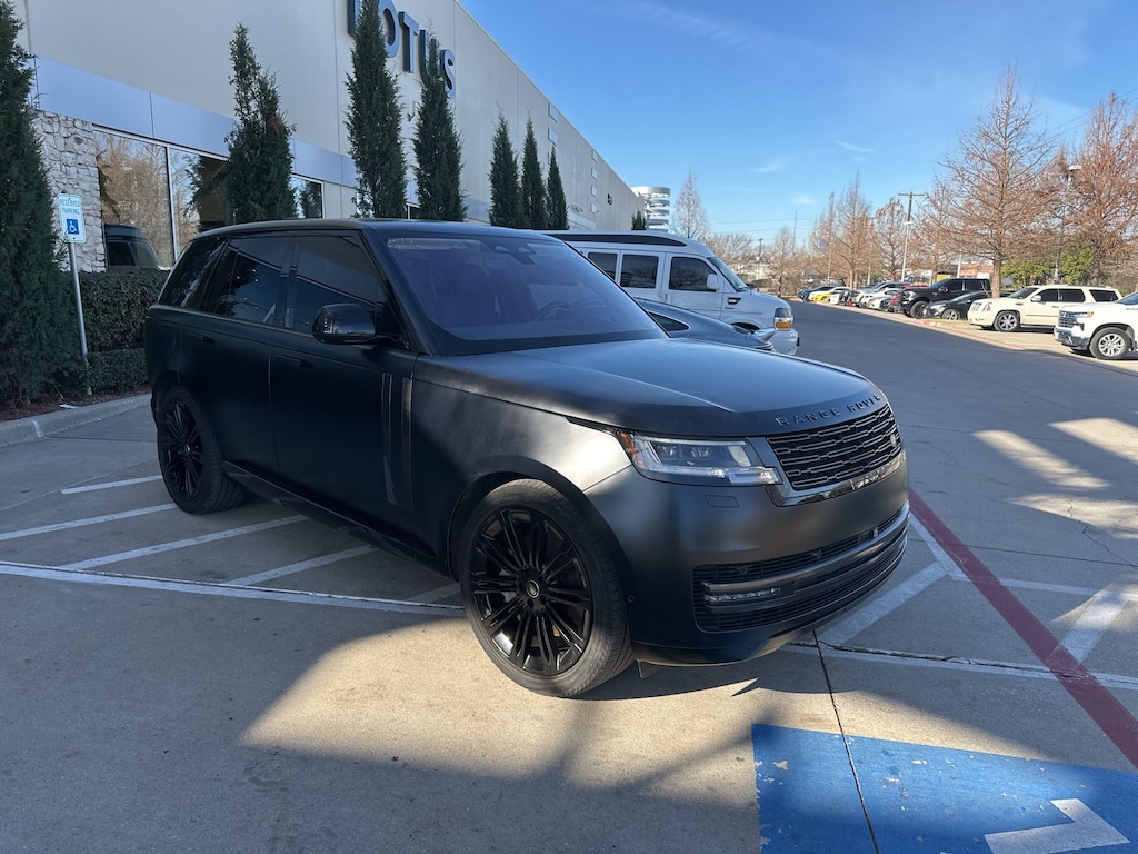Used 2023 Land Rover Range Rover SE Ligurian Black in Satin Finish $144k MSRP 4D Sport Utility