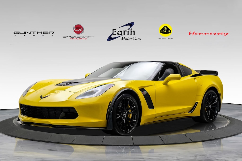 Used 2015 Chevrolet Corvette Z06 3LZ Z07 Carbon Flash Ground Effects 7-Speed Ma 2D Coupe
