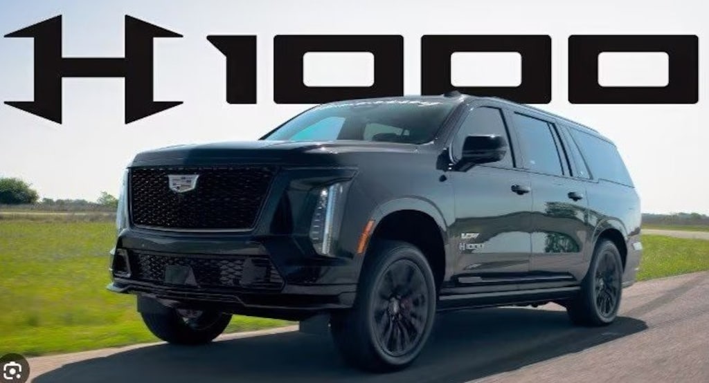 Used 2025 Cadillac Escalade V-Series HENNESSEY HPE 1000 Package 4D Sport Utility