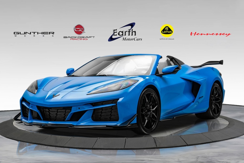 Used 2023 Chevrolet Corvette Z06 3LZ Z07 Front Lift Carbon/Sueded Steering Whee Convertible