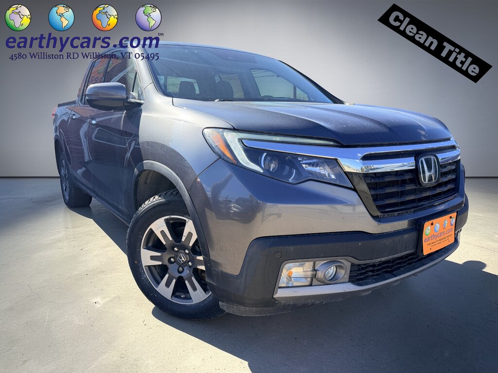 Used 2017 Honda Ridgeline RTL-E AWD Truck Crew Cab